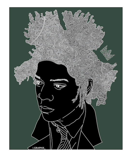 Basquiat by Izac Sissoko